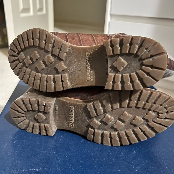 Sperry Essex Quilted Leather Riding Boots 6 - Picture 7 of 7